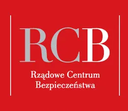 Logo van het Rządowe Centrum Bezpieczeństwa (RCB), het Poolse regeringscentrum voor veiligheid